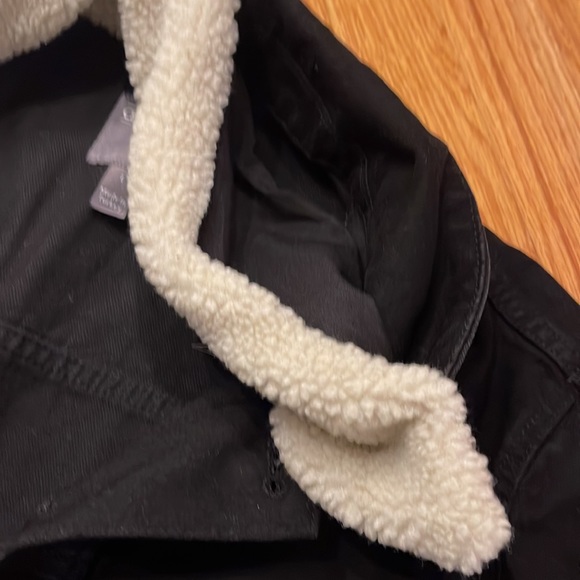 ASOS Black Denim w/removable collar - Picture 5 of 6